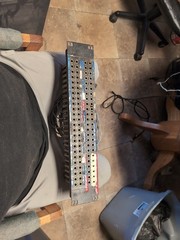 Vintage Radio Station 96 Point Patch Bay