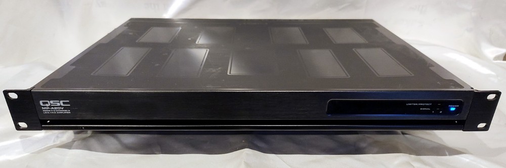 QSC MP-A20V Multi-Channel Amplifier FlexAmp technology