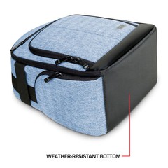 USA GEAR Audio Equipment Backpack for Recording Microphones & Accessories