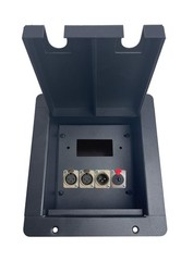 PROCRAFT FPML-1DEC4X-BK Recessed Stage Pocket / Floor Box 1 decora hole + 4 „D“