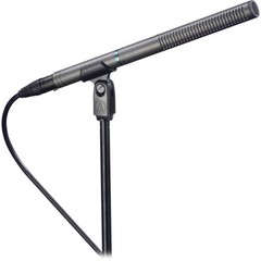 Audio-Technica AT897 Condenser Microphone w/ Shockmount, Windbuster, & XLR Cable