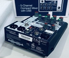 Soundcraft Notepad-5 5-Channel Compact Mixer w/ USB Box Cable Pro Audio