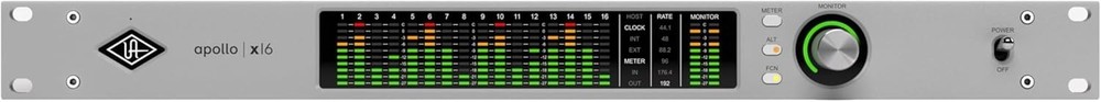 Universal Audio X16 Gen 2 Essentials Thunderbolt 3 Audio Interface 819937004735