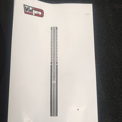 Vidpro XM-55 Shotgun Microphone Kit 3.5mm TRS w/ Case Shock Mount Windscreen