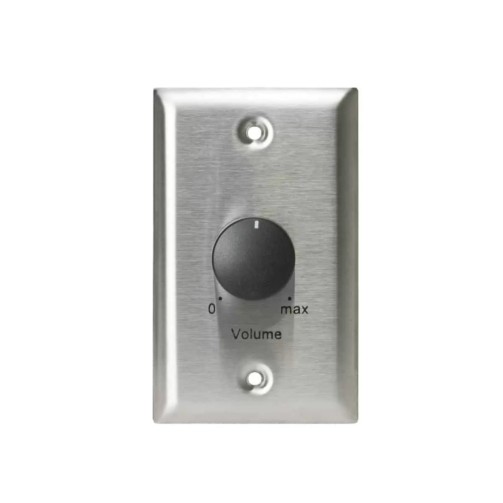 Lowell (10015LVC) 100W 1.5dB 70V/25V Mono Attenuator with 1-Gang Wall Plate