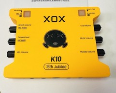XOX K10 S1 SET Live Streaming Audio Interface Mixer + Mic & Stand
