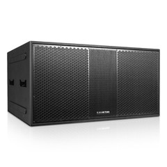 Sound Town Dual 18″ 3200W Powered Line Array Subwoofer w/ DSP (ZETHUS-218SPW)