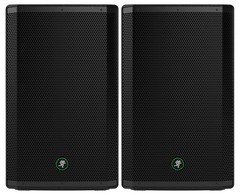 (2) Mackie Thrash215 15″ 1300W Powered Active DJ PA Speakers Thrash 215