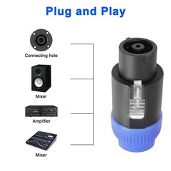 Professional Audio Speaker Connectors