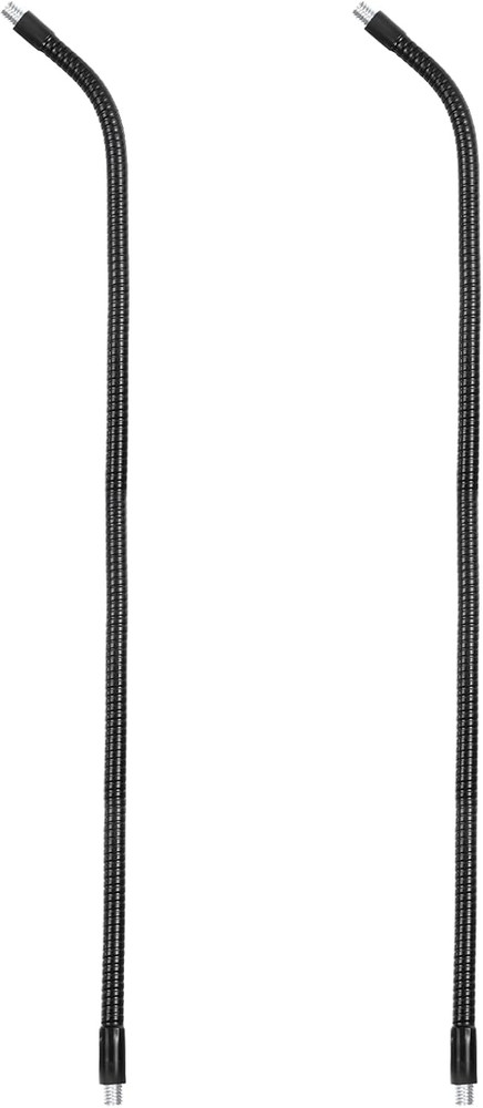 19.7″ Gooseneck, 2Pcs 3/8″-16 Male to Male Thread Metal Universal Hose Flexible