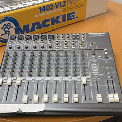 OFFER! Mackie 1402-VLZ PRO 14Channel Analog Mixer Phantom Power 2Bus Studio/Live