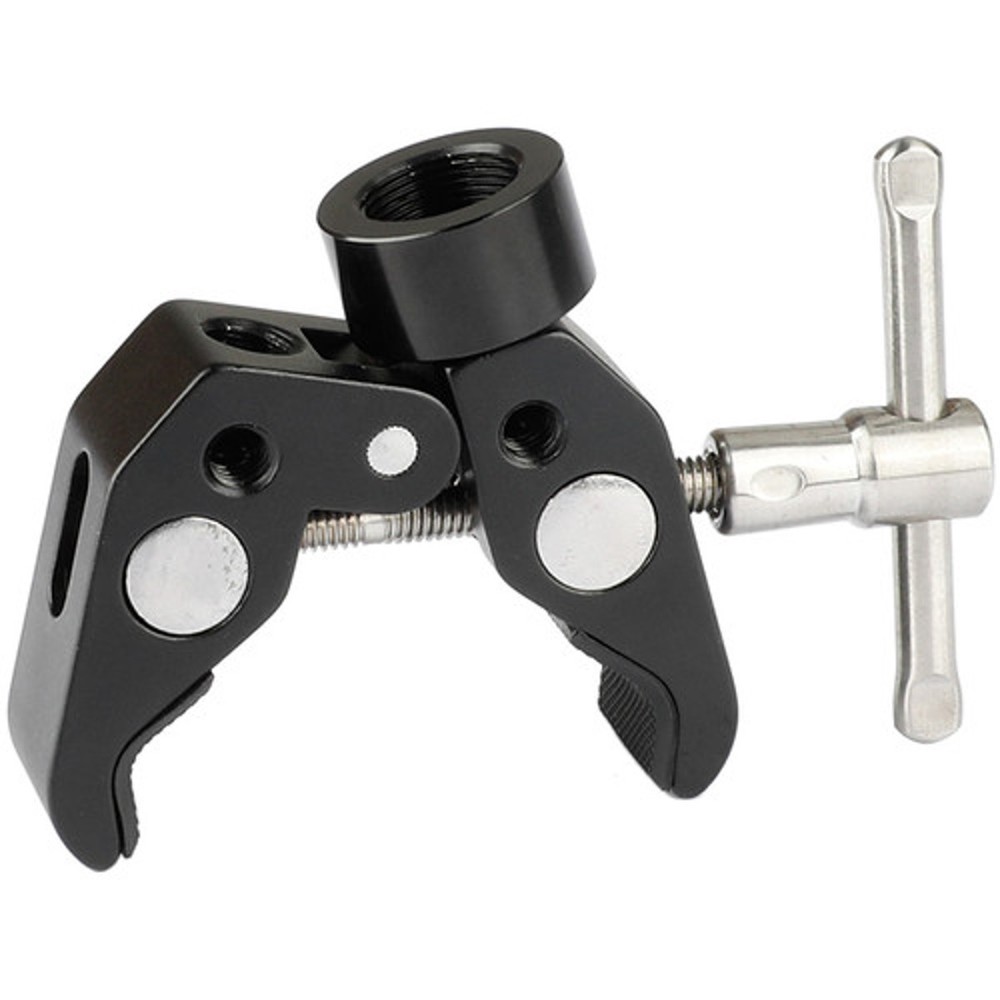 CAMVATE Multi-Purpose Super Crab Clamp with T-Handle and 1/4″ Male to 5/8″ Femal