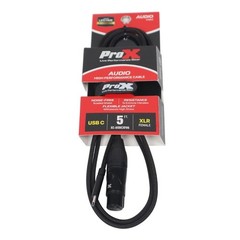 Pro X 5FT USB-C to XLR-F