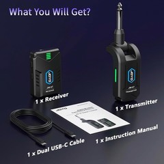 JOYO Wireless in Ear Monitor System Upgraded 2.4G (JW-07 New Version)