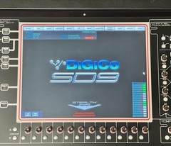 DiGiCo SD9 Digital Mixing Console w/ MultiMode Optocore Fiber Interface & Waves