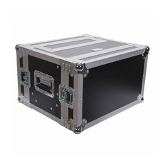 Prox 4 Space ATA Rack Road Case with 2 u Drawer for Wireless Systems