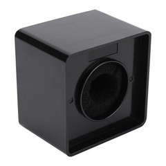 Compact Portable Microphone Square Station For Interviews Black ABS Easy To Use