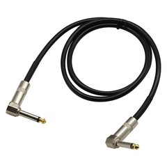1/4 Right Angle Male to Right Angle Male Audio Speaker Cable for Bass/Guitar 3FT