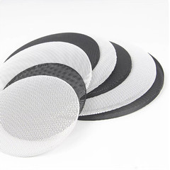 Round Hole Hemmed Metal Iron Mesh Grille Covers Speaker Loudspeaker Horn Repair