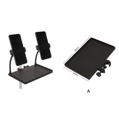 Protable Sound Card Tray Holder Accessory Adjustable Bracket Metal+Plastic