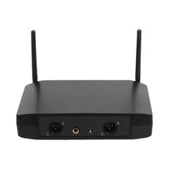 Wireless Microphone System Four Handheld Mics Set 65.62ft Practical Receiver