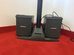 Bose L1 PA Speaker System with B1 Bass Modules, Portable, Wired, Black, 125W