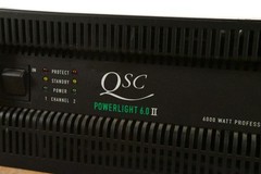 QSC PowerLight 6.0 II 2-channel Power Amplifier CG011TW