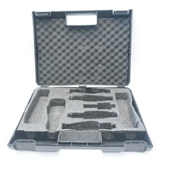 Samson 8Kit CASE ONLY NO MICS For Q Tom Kick Snare CO1 CO2 Drum Mic Set Kit Used