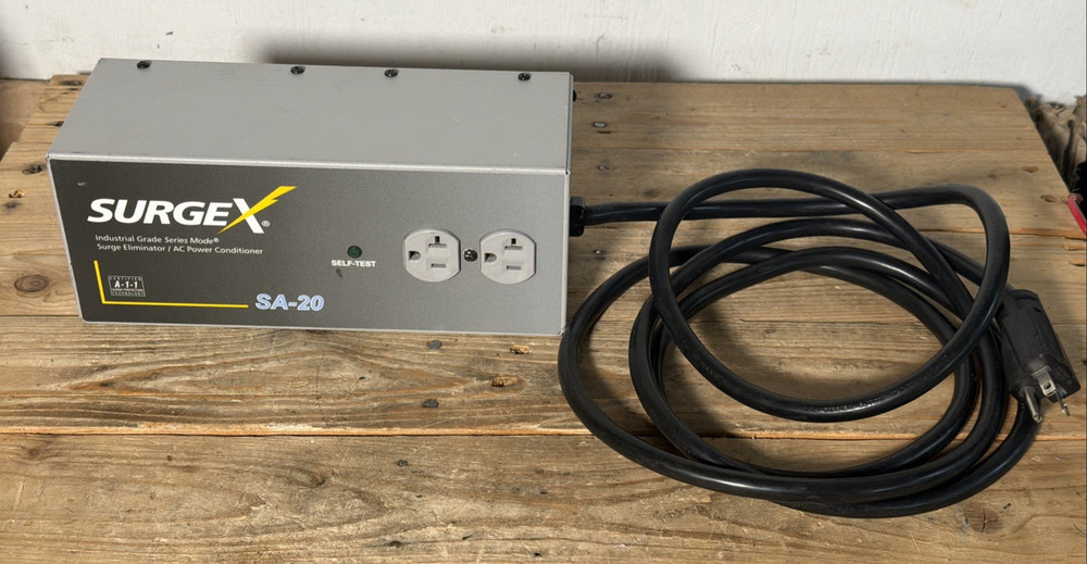 SurgeX SA-20 Industrial Surge Eliminator/Power Conditioner – 120 Volt, 20 amp