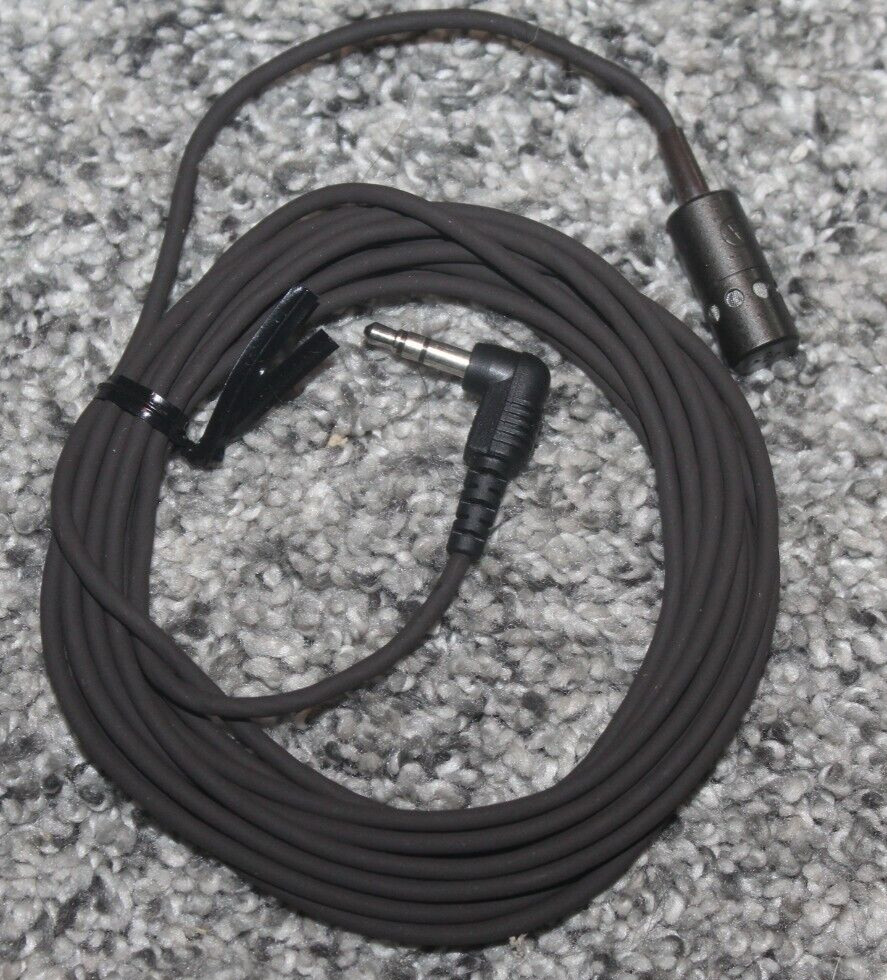 UNBRANDED (LOT OF 5) microphone with cable 10ft ( corded body mic ??)