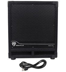 New Rockville RBG10S Bass Gig 10″ 1200 Watt Active Powered PA Subwoofer DJ/Pro