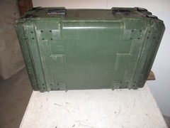 Rackmount 06U x24 Slide Out Rack ECS Legacy 19″ Shock Mount Composite Green
