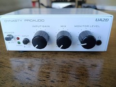 Dynasty ProAudio USB Phono Preamp/Audio Interface A/D RIAA Moving Magnet UA2D