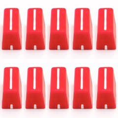 10pcs Fader Knob Cap For Pioneer DDJ-SX SZ Rane 61 62 64 68 Denon Numark-Red