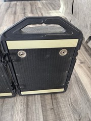 Peavey Stage Wedges Mini Monitors Two Black Suitcase Speakers 19.5“x13.5“ USA