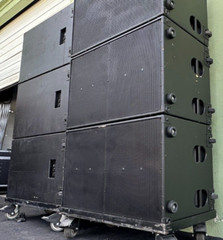 A-Line Acoustics LS-218 DUAL 18“ Subwoofer #7237a-7251 (ONE)THS