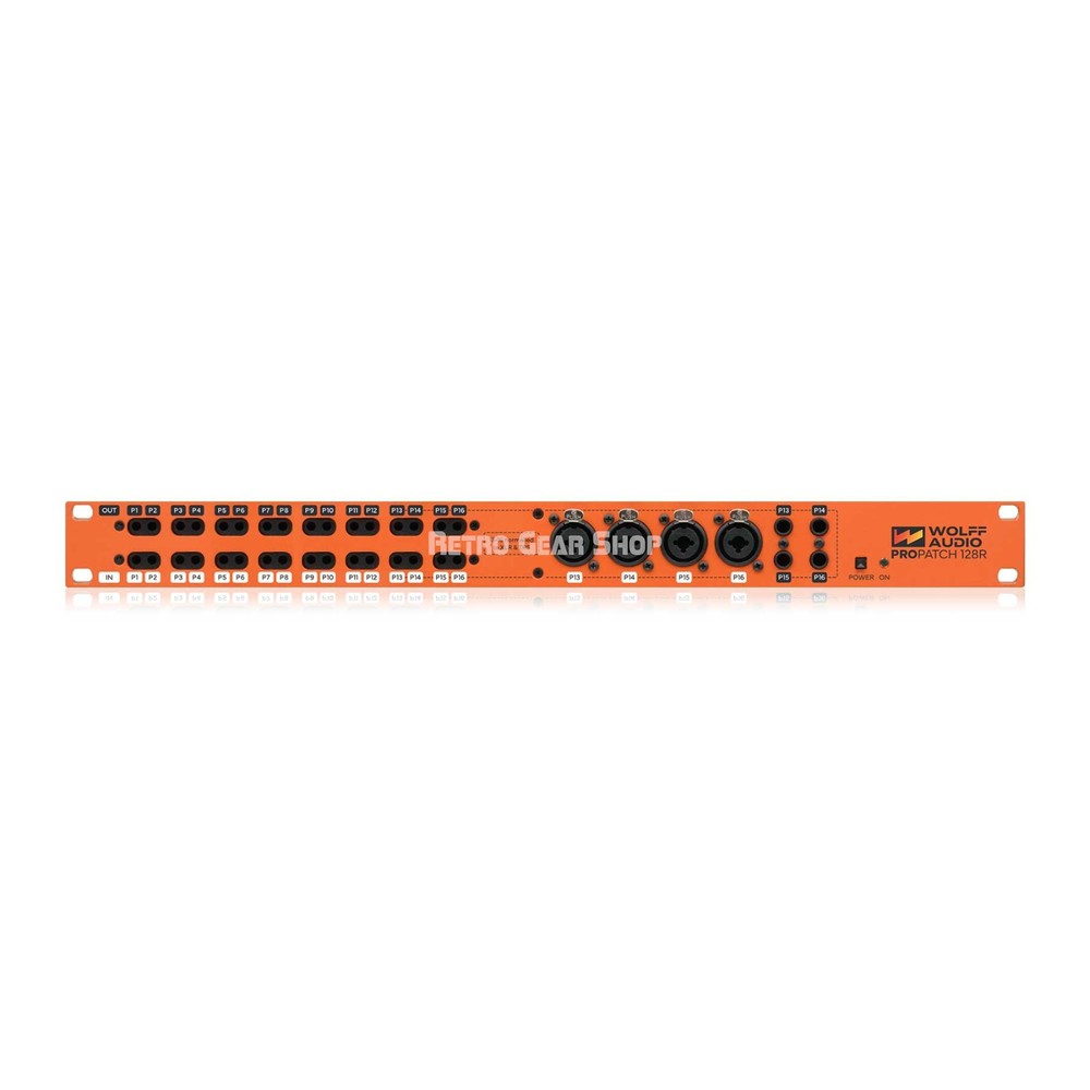 Wolff Audio ProPatch 128R 128-Point Digitally Controlled Analog Patchbay in-stoc