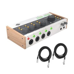 Universal Audio Volt 476P USB Audio Interface – Bundle with 2 XLR Cables