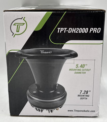Timpano TPT-DH2000 PRO Exit Compression Driver and Horn – Black