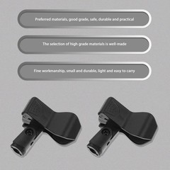 4 Pcs Microphone Bracket Clamp Holder Microphone Microphone Mount Desk