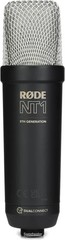 Rode NT1 5th Generation Condenser Microphone with SM6 Shockmount and Pop Filter