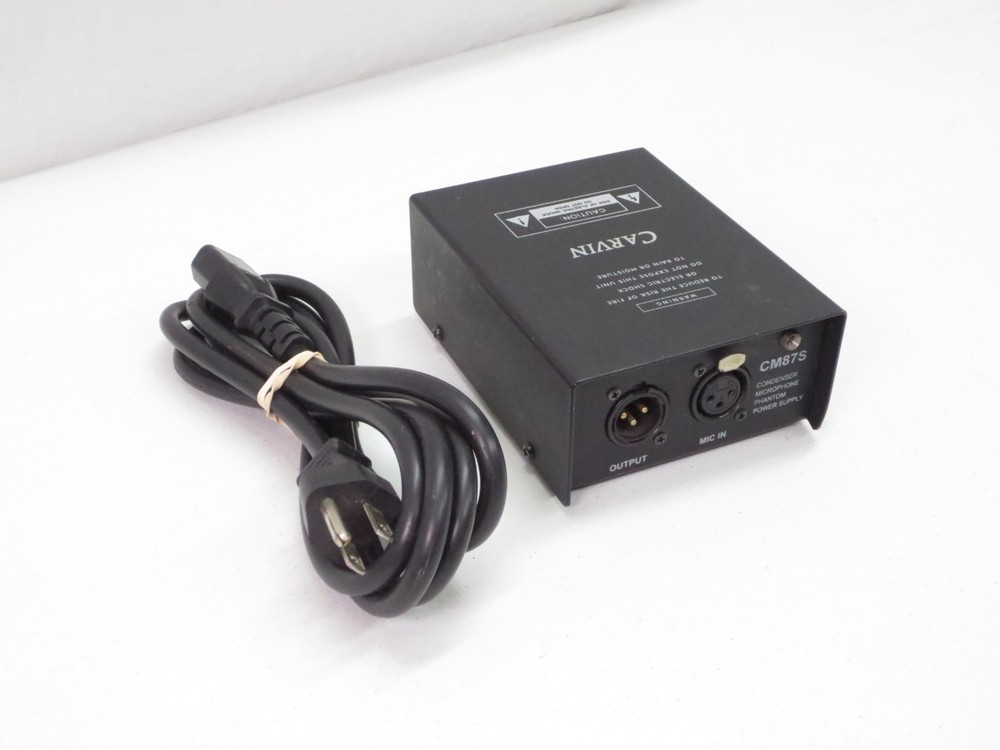 Carvin CM87S Power Supply for Condenser Microphone
