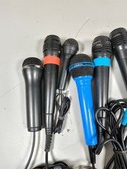 LOT OF 10 Various Brands & Models Microphone Used Working