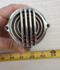 Vintage RARE 1940’s microphone head, no top screws, unbranded, for parts.