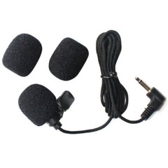 20x Practical Small Black Microphone Headset Windscreen Sponge Foam Mic Cover US