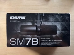 Shure SM7B Cardioid Dynamic Vocal Microphone Authenticity Guaranteed