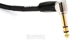 Boss BCC-3-TRTRA TRS Straight to Right Angle TRS Connecting Cable – 3 foot