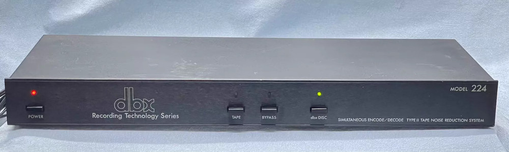 1pcs DBX 224 II Tape Noise Reduction System