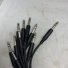 2 FT. Mogami 2552 professional cords Low noise wire lot of 10