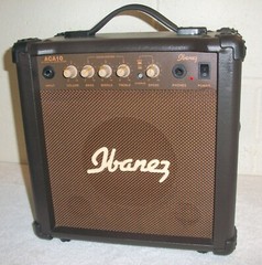 Vintage Ibanez ACA 10 watt Acoustic Guitar Amp limited edition Tweed w/Chorus